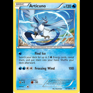 Pokemon TCG Articuno (16) - XY - Roaring Skies - Reverse Holofoil