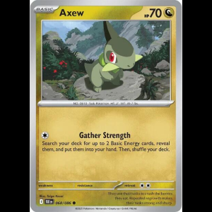 Pokemon TCG Axew - Black Bolt