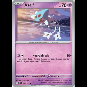 Pokemon TCG Azelf - Surging Sparks - Reverse Holofoil