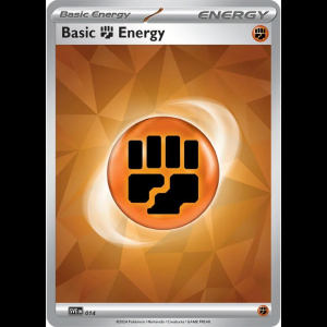 Pokemon TCG Basic Fighting Energy - 014 - Scarlet & Violet Energies - Holofoil