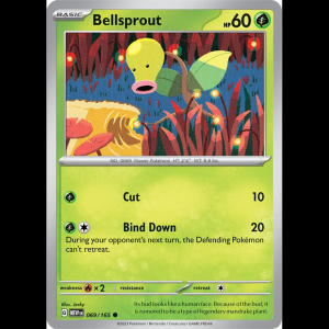 Pokemon TCG Bellsprout - Scarlet & Violet 151 - Reverse Holofoil