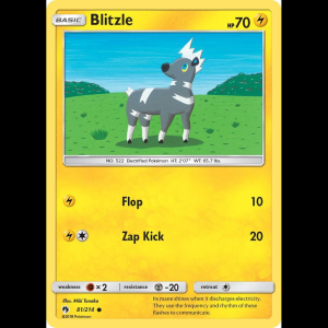 Pokemon TCG Blitzle - SM - Lost Thunder