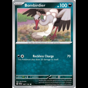 Pokemon TCG Bombirdier - Stellar Crown
