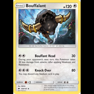 Pokemon TCG Bouffalant - SM - Burning Shadows