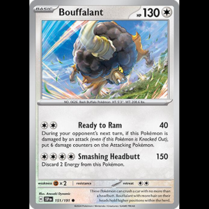 Pokemon TCG Bouffalant - Surging Sparks