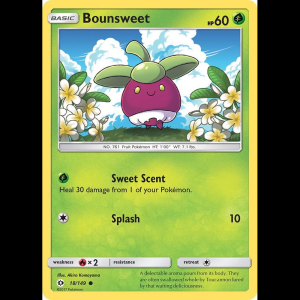 Pokemon TCG Bounsweet - SM Base Set