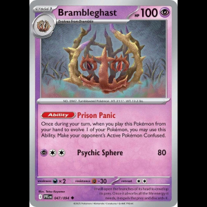 Pokemon TCG Brambleghast - Phantasmal Flames