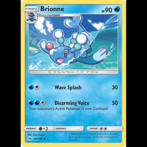 Pokemon TCG Brionne - SM Base Set