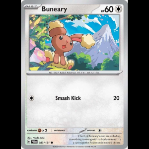 Pokemon TCG Buneary - Prismatic Evolutions
