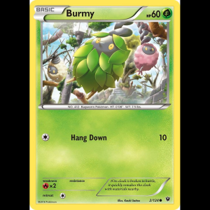 Pokemon TCG Burmy - XY - Fates Collide