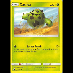 Pokemon TCG Cacnea - SM - Crimson Invasion