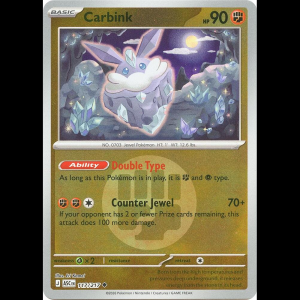 Pokemon TCG Carbink - 117/217 (Energy Symbol Pattern) - Ascended Heroes - Reverse Holofoil
