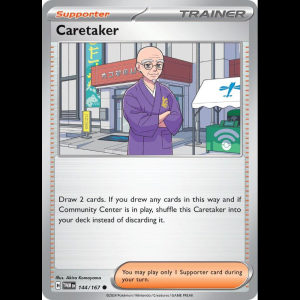 Pokemon TCG Caretaker - 144/167 - Twilight Masquerade