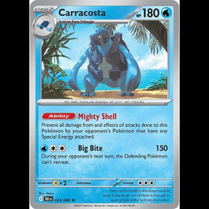 Pokemon TCG Carracosta - Black Bolt - Holofoil