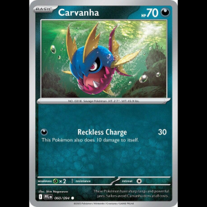 Pokemon TCG Carvanha - Phantasmal Flames
