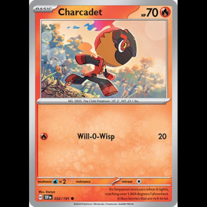 Pokemon TCG Charcadet - 032/191 - Surging Sparks - Reverse Holofoil