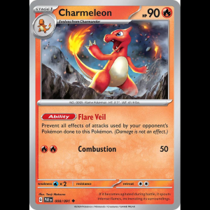 Pokemon TCG Charmeleon - 008/091 - Paldean Fates