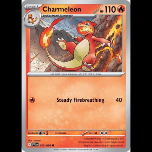 Pokemon TCG Charmeleon - Phantasmal Flames - Reverse Holofoil