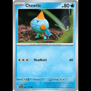 Pokemon TCG Chewtle - Stellar Crown