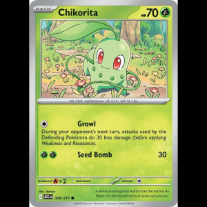 Pokemon TCG Chikorita - Ascended Heroes