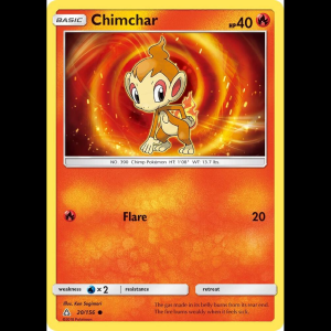 Pokemon TCG Chimchar (20) - SM - Ultra Prism
