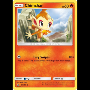 Pokemon TCG Chimchar (21) - SM - Ultra Prism