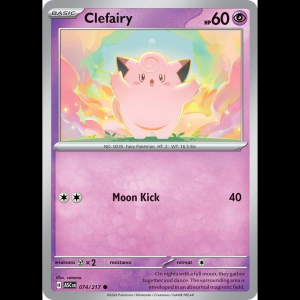 Pokemon TCG Clefairy - Ascended Heroes