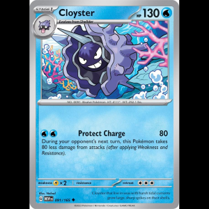 Pokemon TCG Cloyster - Scarlet & Violet 151