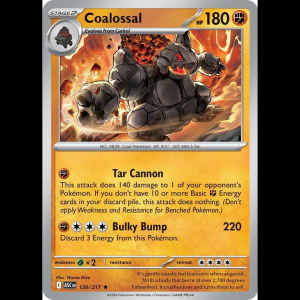 Pokemon TCG Coalossal - Ascended Heroes - Holofoil