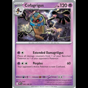 Pokemon TCG Cofagrigus - White Flare - Holofoil