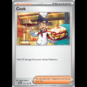Pokemon TCG Cook - Twilight Masquerade - Reverse Holofoil