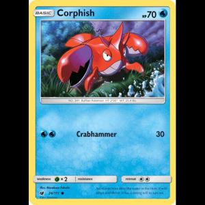 Pokemon TCG Corphish - SM - Crimson Invasion