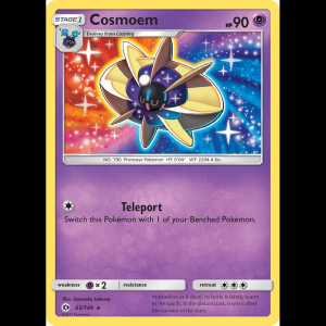 Pokemon TCG Cosmoem - SM Base Set
