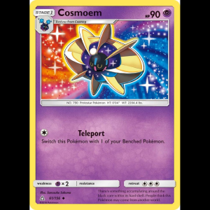 Pokemon TCG Cosmoem - SM - Ultra Prism - Reverse Holofoil