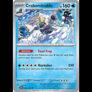 Pokemon TCG Crabominable - 042/142 - Stellar Crown