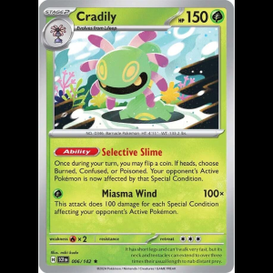 Pokemon TCG Cradily - Stellar Crown - Holofoil