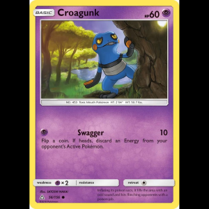 Pokemon TCG Croagunk - SM - Ultra Prism