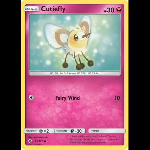 Pokemon TCG Cutiefly - SM - Burning Shadows