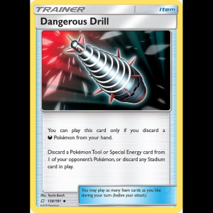 Pokemon TCG Dangerous Drill - SM - Team Up