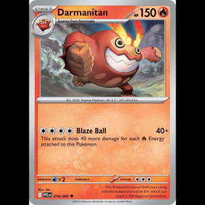 Pokemon TCG Darmanitan - Phantasmal Flames - Reverse Holofoil