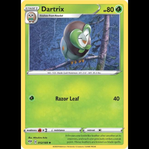 Pokemon TCG Dartrix - Darkness Ablaze