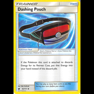 Pokemon TCG Dashing Pouch - SM - Crimson Invasion