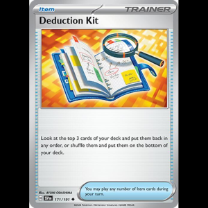 Pokemon TCG Deduction Kit - Surging Sparks