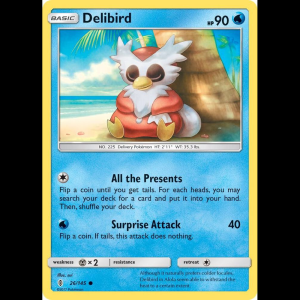 Pokemon TCG Delibird - SM - Guardians Rising