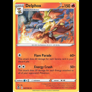 Pokemon TCG Delphox - Silver Tempest