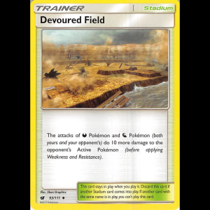 Pokemon TCG Devoured Field - SM - Crimson Invasion