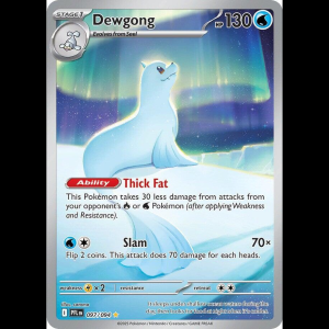 Pokemon TCG Dewgong - 097/094 - Phantasmal Flames - Holofoil
