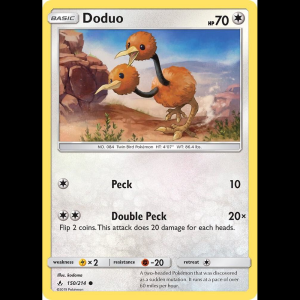 Pokemon TCG Doduo - SM - Unbroken Bonds