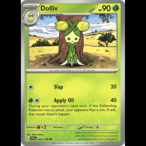 Pokemon TCG Dolliv - 022/198 - Scarlet & Violet Base Set