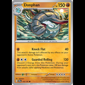 Pokemon TCG Donphan - Surging Sparks